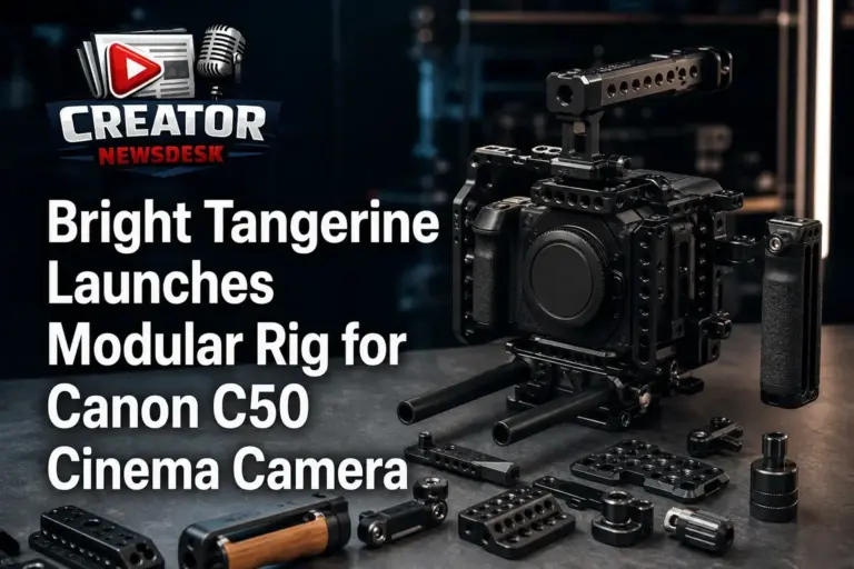 Bright Tangerine Launches Modular Rig for Canon C50 Cinema Camera
