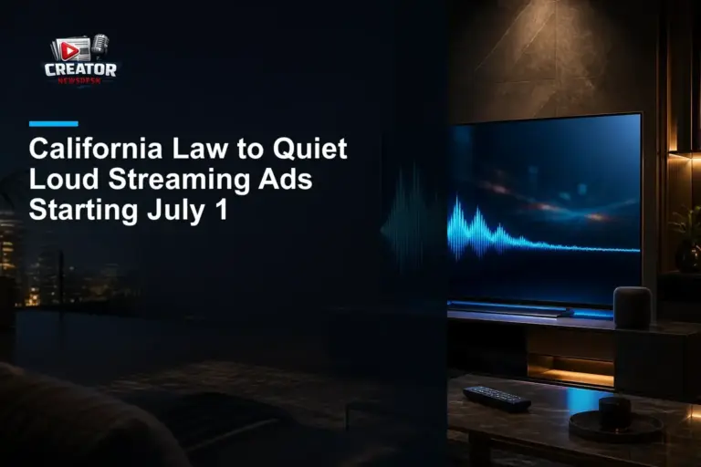 California Law to Quiet Loud Streaming Ads Starting July 1