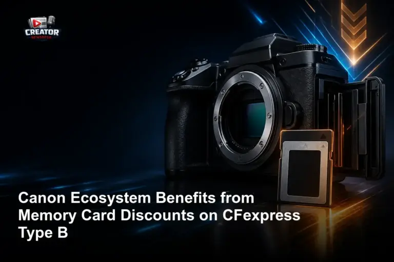 Canon Ecosystem Benefits from Memory Card Discounts on CFexpress Type B