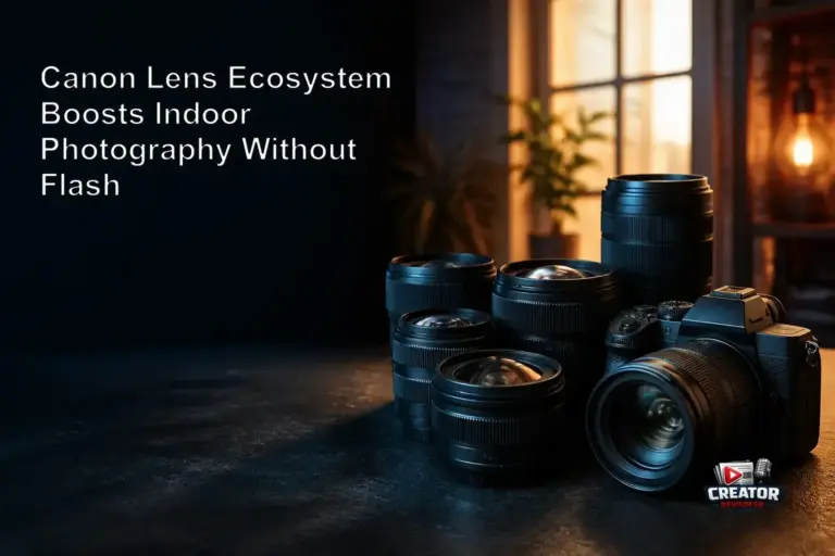 Canon Lens Ecosystem Boosts Indoor Photography Without Flash