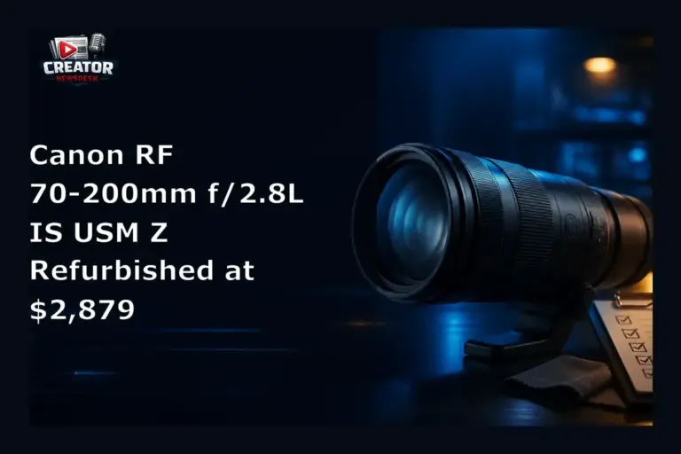 Canon RF 70-200mm f/2.8L IS USM Z Refurbished at $2,879