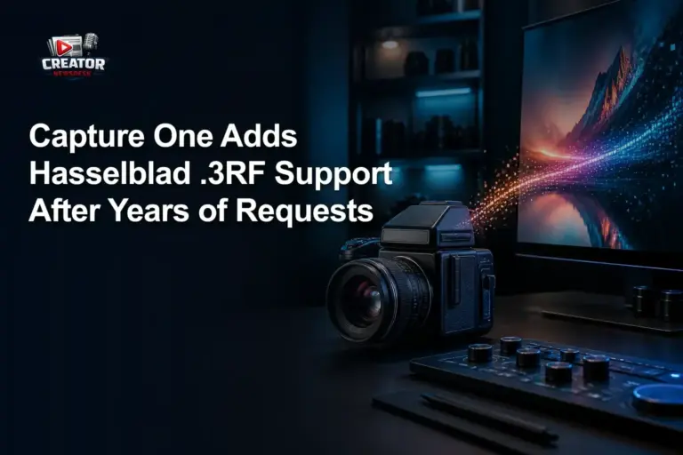 Capture One Adds Hasselblad .3RF Support After Years of Requests