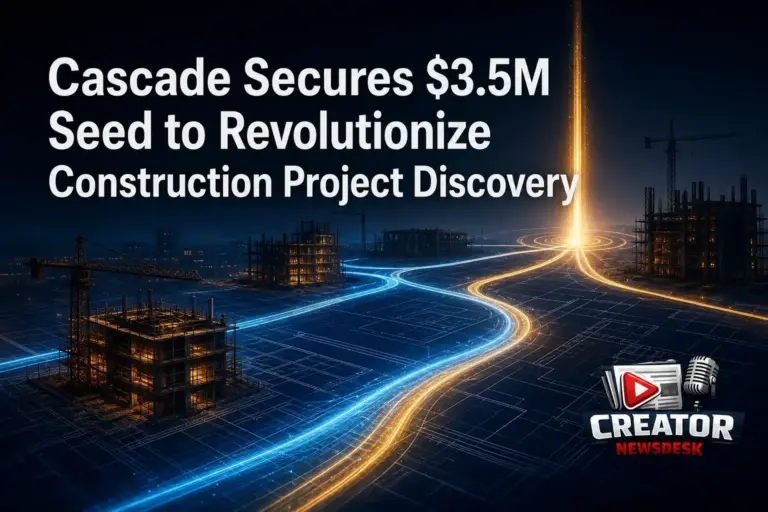 Cascade Secures $3.5M Seed to Revolutionize Construction Project Discovery