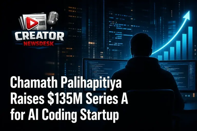 Chamath Palihapitiya Raises $135M Series A for AI Coding Startup