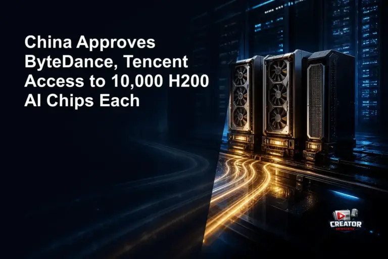 China Approves ByteDance, Tencent Access to 10,000 H200 AI Chips Each