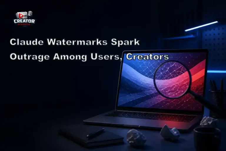 Claude Watermarks Spark Outrage Among Users, Creators