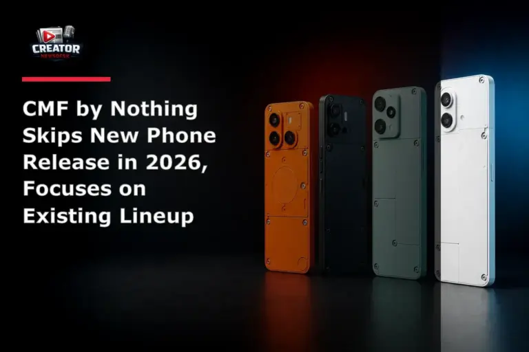 CMF by Nothing Skips New Phone Release in 2026, Focuses on Existing Lineup