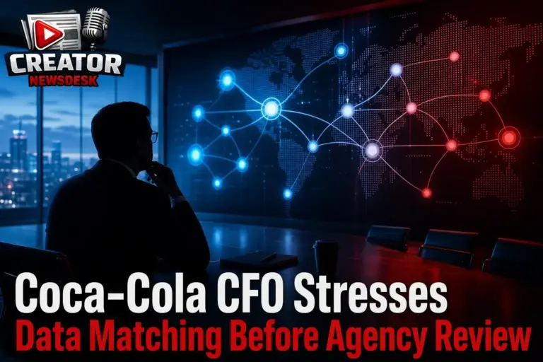 Coca-Cola CFO Stresses Data Matching Before Agency Review
