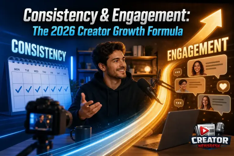 Consistency & Engagement: The 2026 Creator Growth Formula