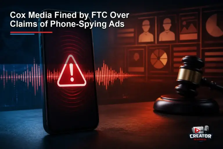 Cox Media Fined by FTC Over Claims of Phone‑Spying Ads