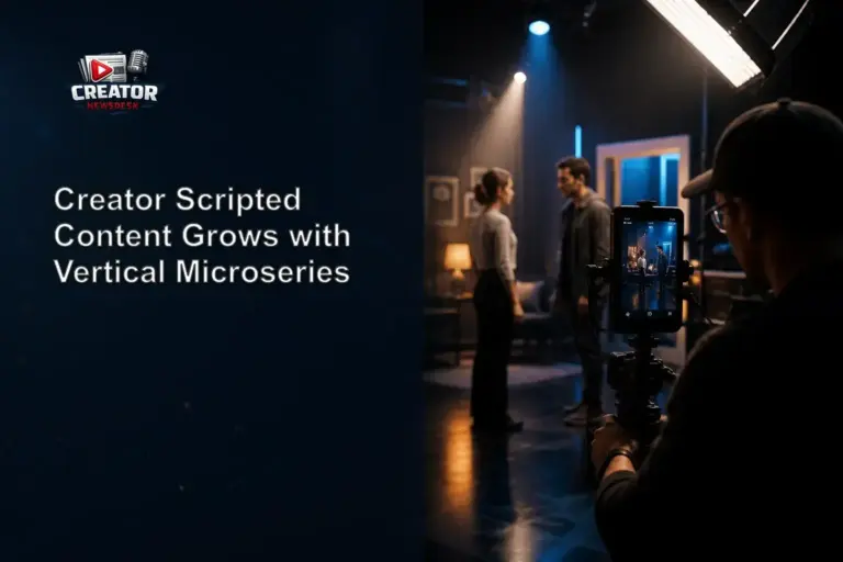 Creator Scripted Content Grows with Vertical Microseries
