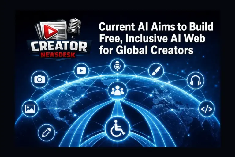 Current AI Aims to Build Free, Inclusive AI Web for Global Creators