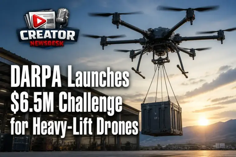 DARPA Launches $6.5M Challenge for Heavy-Lift Drones