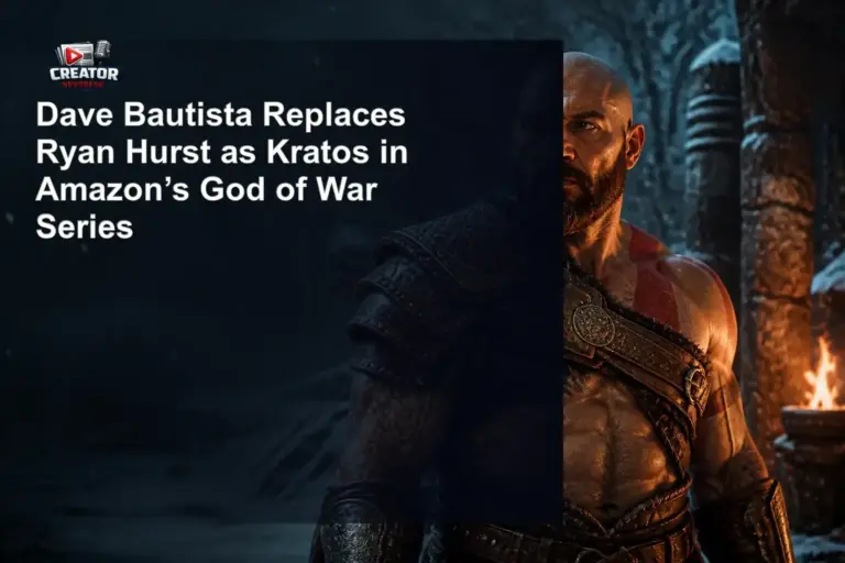Dave Bautista Replaces Ryan Hurst as Kratos in Amazon’s God of War Series