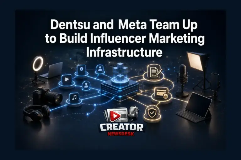 Dentsu and Meta Team Up to Build Influencer Marketing Infrastructure