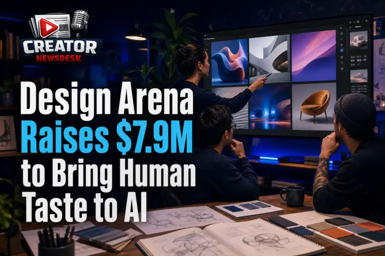 Design Arena Raises $7.9M to Bring Human Taste to AI