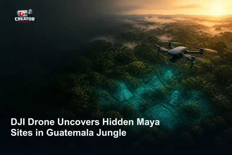 DJI Drone Uncovers Hidden Maya Sites in Guatemala Jungle