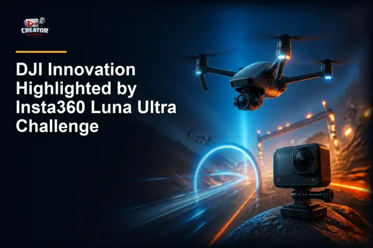DJI Innovation Highlighted by Insta360 Luna Ultra Challenge