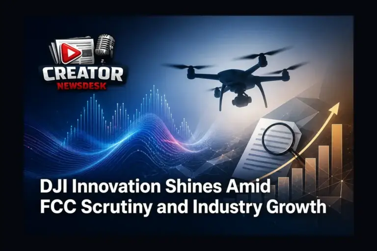 DJI Innovation Shines Amid FCC Scrutiny and Industry Growth