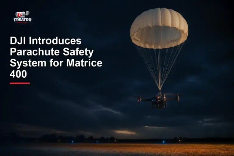 DJI Introduces Parachute Safety System for Matrice 400
