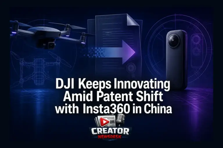 DJI Keeps Innovating Amid Patent Shift with Insta360 in China