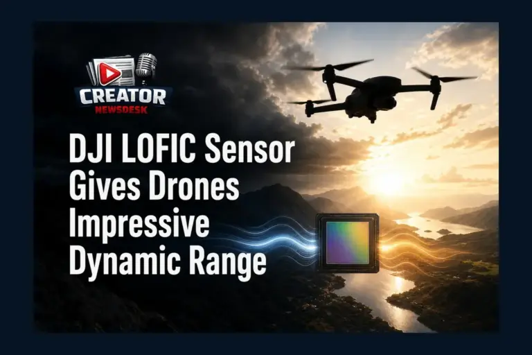 DJI LOFIC Sensor Gives Drones Impressive Dynamic Range