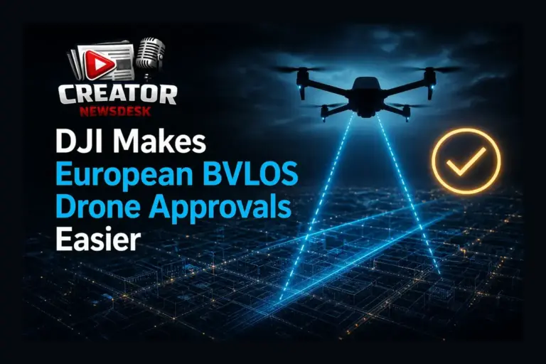 DJI Makes European BVLOS Drone Approvals Easier
