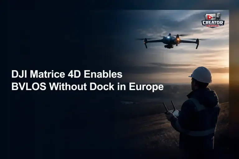 DJI Matrice 4D Enables BVLOS Without Dock in Europe
