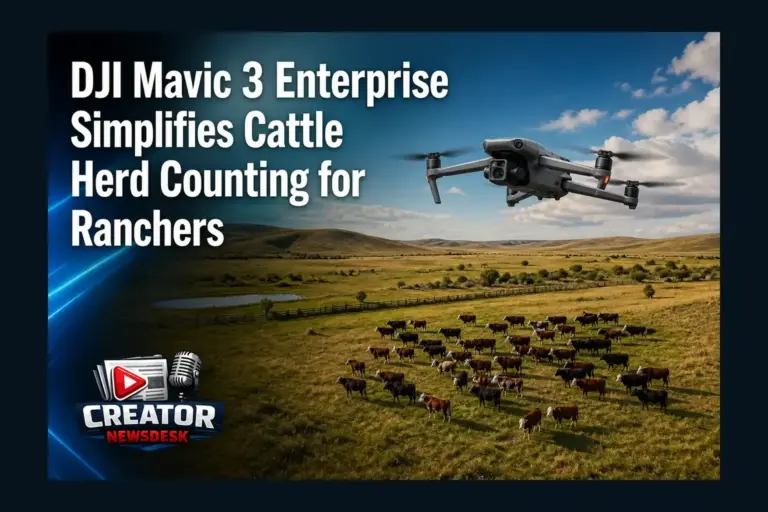 DJI Mavic 3 Enterprise Simplifies Cattle Herd Counting for Ranchers