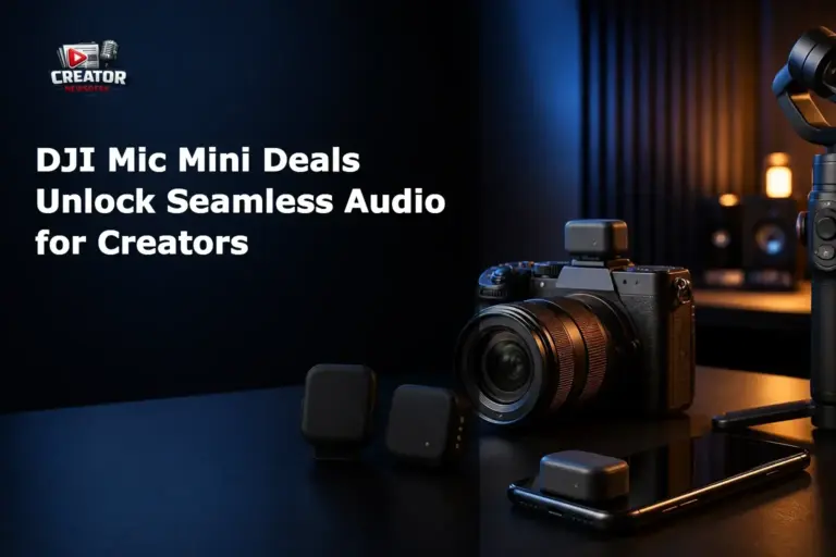 DJI Mic Mini Deals Unlock Seamless Audio for Creators