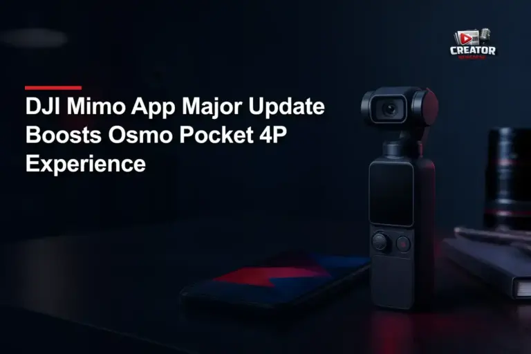 DJI Mimo App Major Update Boosts Osmo Pocket 4P Experience