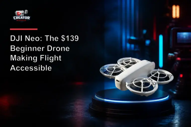 DJI Neo: The $139 Beginner Drone Making Flight Accessible