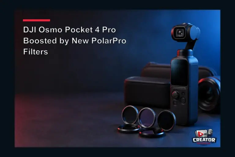 DJI Osmo Pocket 4 Pro Boosted by New PolarPro Filters