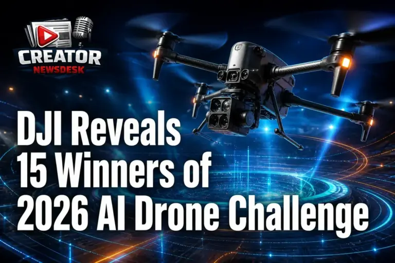 DJI Reveals 15 Winners of 2026 AI Drone Challenge