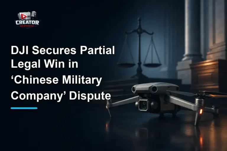 DJI Secures Partial Legal Win in ‘Chinese Military Company’ Dispute