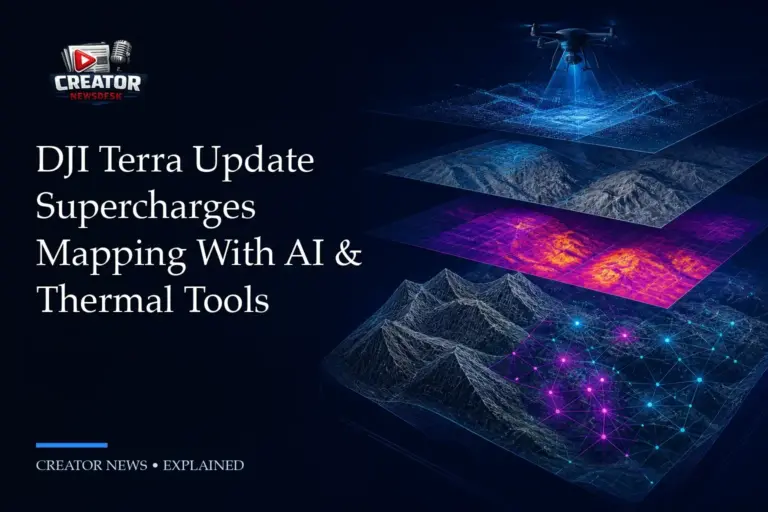 DJI Terra Update Supercharges Mapping With AI & Thermal Tools