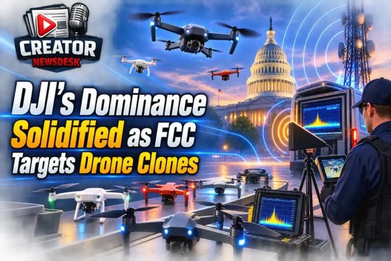 DJI’s Dominance Solidified as FCC Targets Drone Clones