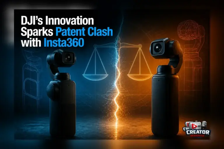 DJI’s Innovation Sparks Patent Clash with Insta360