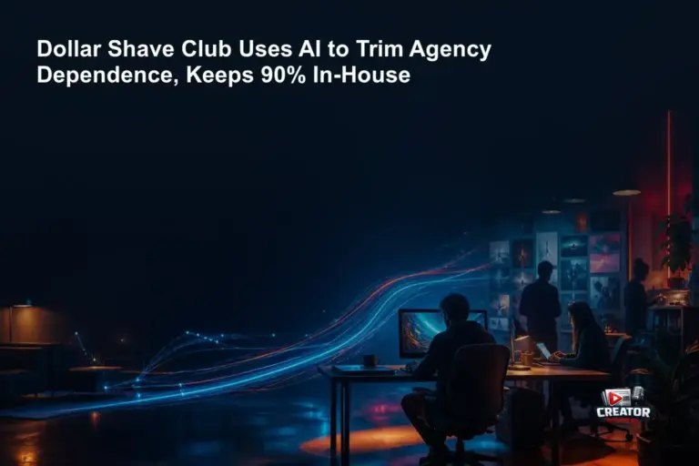 Dollar Shave Club Uses AI to Trim Agency Dependence, Keeps 90% In-House