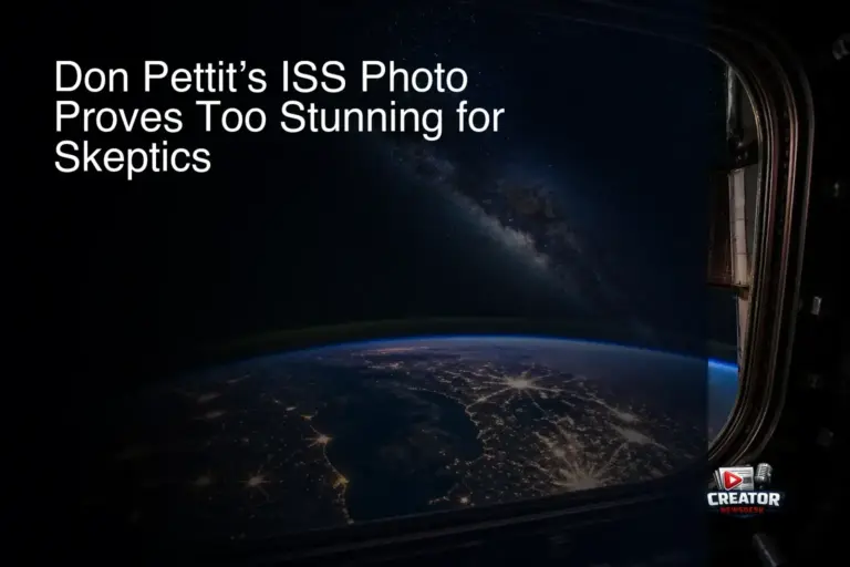 Don Pettit’s ISS Photo Proves Too Stunning for Skeptics