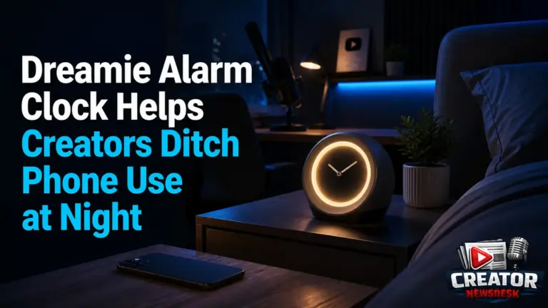 Dreamie Alarm Clock Helps Creators Ditch Phone Use at Night