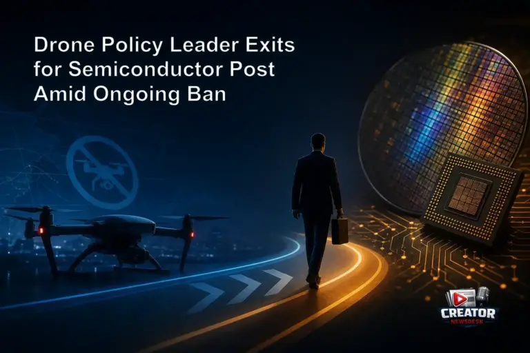 Drone Policy Leader Exits for Semiconductor Post Amid Ongoing Ban