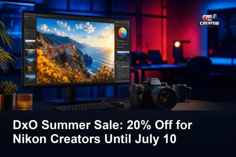DxO Summer Sale: 20% Off for Nikon Creators Until July 10