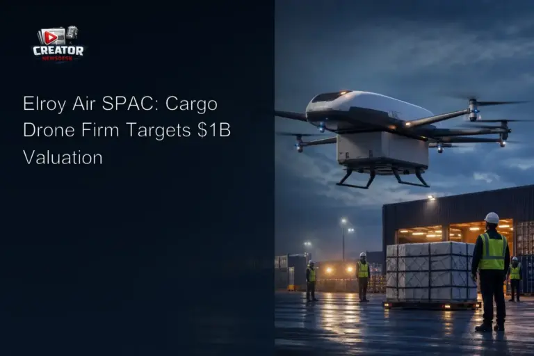 Elroy Air SPAC: Cargo Drone Firm Targets $1B Valuation