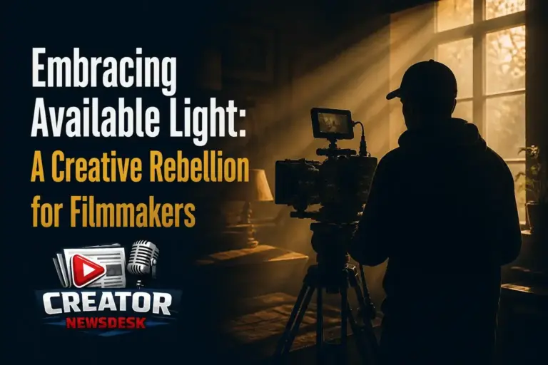 Embracing Available Light: A Creative Rebellion for Filmmakers