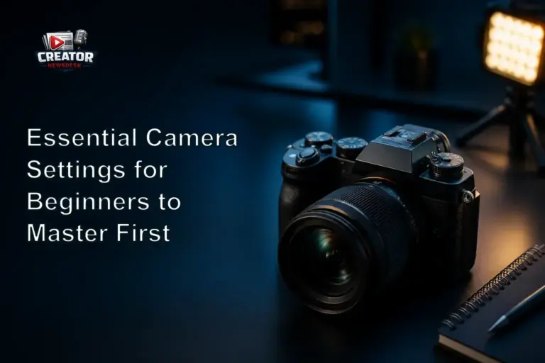 Essential Camera Settings for Beginners to Master First
