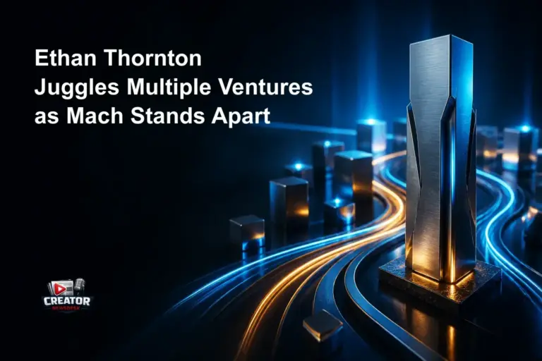 Ethan Thornton Juggles Multiple Ventures as Mach Stands Apart