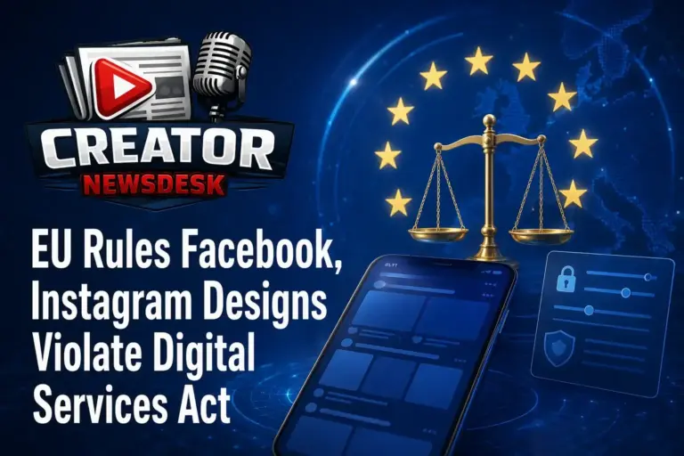 EU Rules Facebook, Instagram Designs Violate Digital Services Act