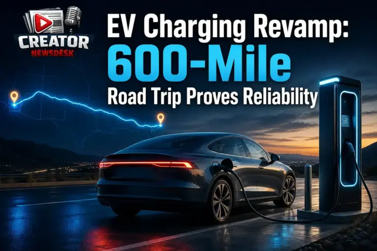 EV Charging Revamp: 600-Mile Road Trip Proves Reliability