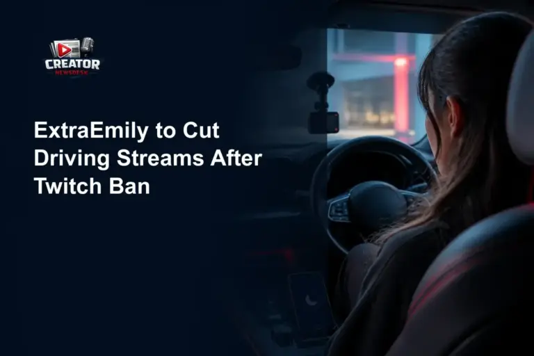 ExtraEmily to Cut Driving Streams After Twitch Ban